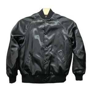 Vintage 1991 The Judds Farewell Tour Satin Bomber Jacket Large WestArk Black USA